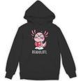 Readolotl Cute Axolotl Book Lover Unisex Hoodie