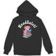 Readsalotl Axolotl Reading a Book Bookworm Unisex Hoodie Readsalotl Axolotl Reading a Book Bookworm Unisex Hoodie