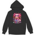 Readsolotl Axolotl Reading Book Lover Teacher Kids Unisex Hoodie Readsolotl Axolotl Reading Book Lover Teacher Kids Unisex Hoodie