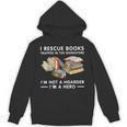 I Rescue Books Trapped In The Bookstore I'm Not A Hoarder Unisex Hoodie