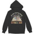 Retired 2026 A New Chapter Begins Floral Book Retirement Unisex Hoodie Retired 2026 A New Chapter Begins Floral Book Retirement Unisex Hoodie