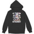Retired Teacher Gnome Reading A Book Retirement Plan Unisex Hoodie Retired Teacher Gnome Reading A Book Retirement Plan Unisex Hoodie