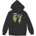 Retro I Was 6 Now I'm 7 Camo 67 Ice Cream Drip Baseball Unisex Hoodie Retro I Was 6 Now I'm 7 Camo 67 Ice Cream Drip Baseball Unisex Hoodie