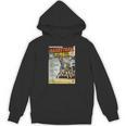 Retro Basketball Player Comic Book Style Dunker Graphic Unisex Hoodie