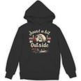 Retro Quote Just a Bit Outside Baseball Vintage Unisex Hoodie Retro Quote Just a Bit Outside Baseball Vintage Unisex Hoodie