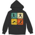 Retro Style Baseball Lover Playing Men Women Kids Baseball Unisex Hoodie