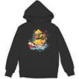 Rubber Duck Reading Book Rubber Duckie Rubber Duckling Unisex Hoodie