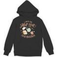 I Run ON HOT Tea & Books Reader Reading Meme Unisex Hoodie