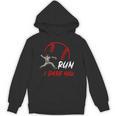 Run Steal I Dare You Humor Baseball Catcher Vintage Unisex Hoodie