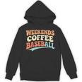 Weekends Coffee Baseball Retro Vibes Unisex Hoodie Weekends Coffee Baseball Retro Vibes Unisex Hoodie