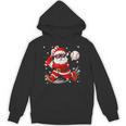 Santa Baseball Christmas Pajamas Xmas Men Boy Toddlers Unisex Hoodie Santa Baseball Christmas Pajamas Xmas Men Boy Toddlers Unisex Hoodie