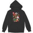 Santa Baseball Football Soccer Pajamas Ho Ho Christmas Xmas Unisex Hoodie Santa Baseball Football Soccer Pajamas Ho Ho Christmas Xmas Unisex Hoodie