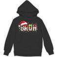 Santa Bruh Baseball Christmas Xmas Meme Pajamas Family Unisex Hoodie