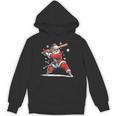 Santa Playing Baseball Christmas Candy Cane Fun Xmas Holiday Unisex Hoodie Santa Playing Baseball Christmas Candy Cane Fun Xmas Holiday Unisex Hoodie