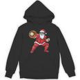 Santa Playing Baseball Baseball Lover Baseballer Xmas Unisex Hoodie Santa Playing Baseball Baseball Lover Baseballer Xmas Unisex Hoodie