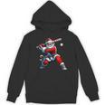 Santa Playing Baseball Men Boys Christmas Baseball Player Unisex Hoodie Santa Playing Baseball Men Boys Christmas Baseball Player Unisex Hoodie