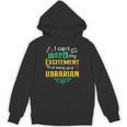 School Librarian Assistant Mask Book Reading Library Unisex Hoodie