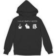 I Have Simple Needs Bunny Coffee Rabbit Books Unisex Hoodie I Have Simple Needs Bunny Coffee Rabbit Books Unisex Hoodie