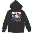 Sister Rookie Of Year 1st Birthday Baseball Theme Matching Unisex Hoodie