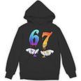 Six Seven Ice Cream Drip Cool Meme 67 Number Baseball Unisex Hoodie Six Seven Ice Cream Drip Cool Meme 67 Number Baseball Unisex Hoodie