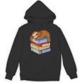 Sloth Napping On Book Stack Unisex Hoodie