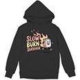 Slow Burns Survivor Book Lover Unisex Hoodie