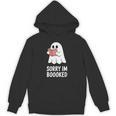 Sorry Im Boooked Reading Ghost Book Meme Unisex Hoodie