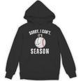 Sorry I Can't It's Volleyball Baseball Season Mom Of Both Unisex Hoodie Sorry I Can't It's Volleyball Baseball Season Mom Of Both Unisex Hoodie