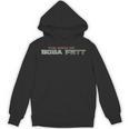 Star Wars The Book Of Boba Fett Text Logo Unisex Hoodie Star Wars The Book Of Boba Fett Text Logo Unisex Hoodie