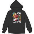 Stay Curious Monkey Reading Book Lover Bookworm Unisex Hoodie Stay Curious Monkey Reading Book Lover Bookworm Unisex Hoodie