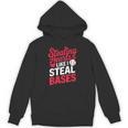 Stealing Hearts Like I Steal Bases Cute Baseball Valentine Unisex Hoodie Stealing Hearts Like I Steal Bases Cute Baseball Valentine Unisex Hoodie