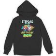Stepdad Of The Birthday Boy Baseball Football Colorful Unisex Hoodie Stepdad Of The Birthday Boy Baseball Football Colorful Unisex Hoodie