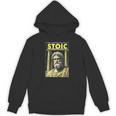 Stoic Philosophy Vintage Book Cover Stoicism Philosopher Unisex Hoodie