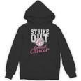 Strike Out Breast Cancer Baseball Warrior Unisex Hoodie Strike Out Breast Cancer Baseball Warrior Unisex Hoodie