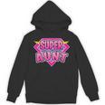 Super Aunt Superhero Grandmother Comic Book Matching Unisex Hoodie