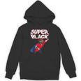 Superhero Pride Comic Book Lover African American Dad Unisex Hoodie