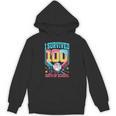 I Survived 100 Days Of School Baseball Drip Students Teacher Unisex Hoodie I Survived 100 Days Of School Baseball Drip Students Teacher Unisex Hoodie