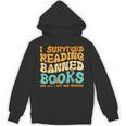 I Survived Reading Banned Books Read Librarian Men Women Unisex Hoodie