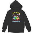 Teacher Heart Text Book For Men Women Unisex Hoodie