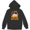I Am Thankful For Books Cats And Coffee Thanksgiving Unisex Hoodie I Am Thankful For Books Cats And Coffee Thanksgiving Unisex Hoodie