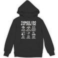 Things I Do In My Spare Time Baseball Lover Unisex Hoodie Things I Do In My Spare Time Baseball Lover Unisex Hoodie