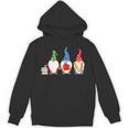 Three Gnomes School Books Pencil Apple Student Teacher For Men Women Girls Kids Unisex Hoodie Three Gnomes School Books Pencil Apple Student Teacher For Men Women Girls Kids Unisex Hoodie