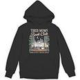Tired Moms Book Club Coffee Chaos & Chapters Mother's Day Unisex Hoodie
