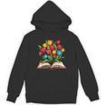 Tulips Flowers Book Floral Unisex Hoodie Tulips Flowers Book Floral Unisex Hoodie