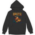 Words Turn To Spells Witchy Magic Book Aesthetic Unisex Hoodie