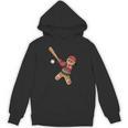 Ugly Christmas Sweater Gingerbread Baseball Toddler Kids Unisex Hoodie
