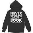 Never Underestimate The Power Of A Girl With A Book RGB Unisex Hoodie Never Underestimate The Power Of A Girl With A Book RGB Unisex Hoodie
