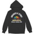 Unearth a Story 2026 Summer Reading Program Tree Book Unisex Hoodie