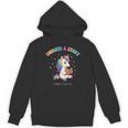 Unicorn Reading a Book Unearth a Story Program 2026 Unisex Hoodie