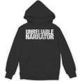Unreliable Narrator Literary Book Writing Writer Bookish Tee Unisex Hoodie